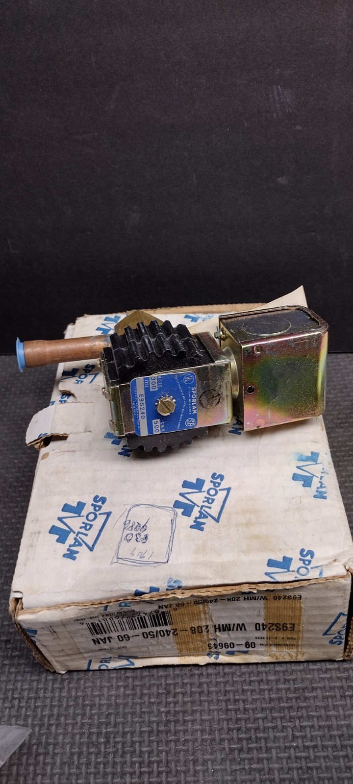 Sporlan E9S240 Replacement HVAC Solenoid Valve Refrigerant NEW FREE SHIPPING