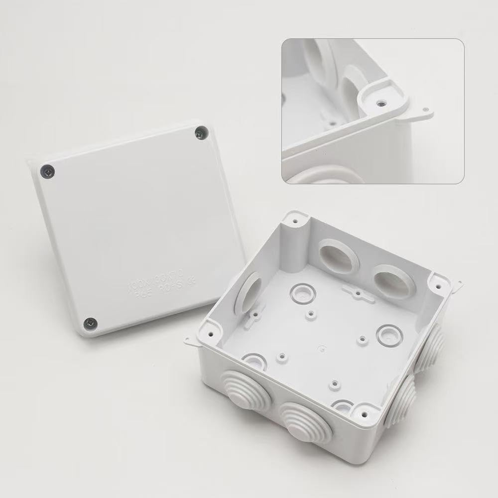 Electrical Junction Box IP65 Dustproof Waterproof ABS Plastic Project Enclosure