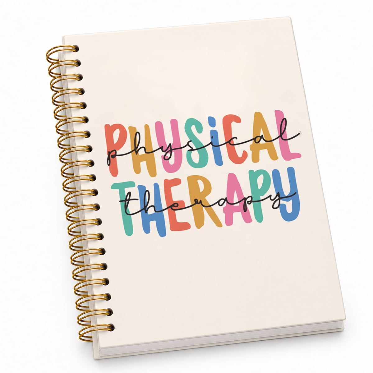 Physical Therapy Spiral Notebook, PT Physiotherapy Gifts Journaling Notebooks…