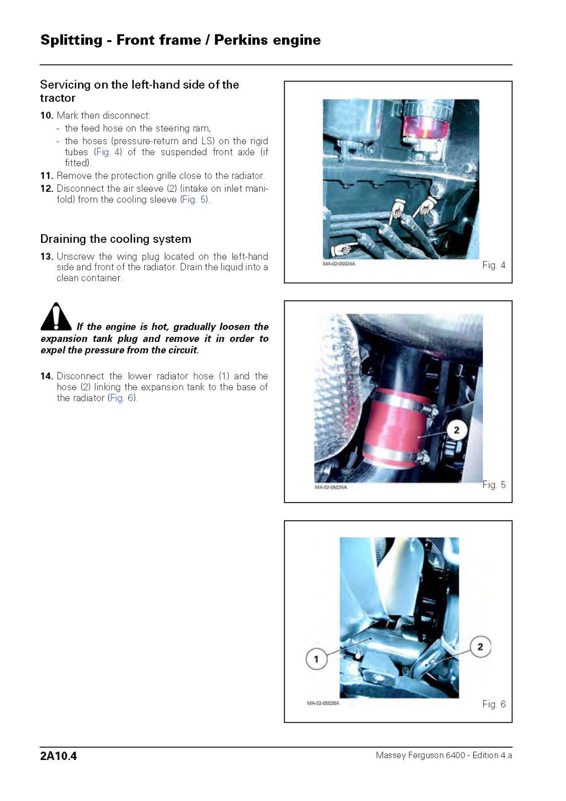 Massey Ferguson 6495 MF6495 Tractor SERVICE Manual & PARTS Catalog -2- MANUALS