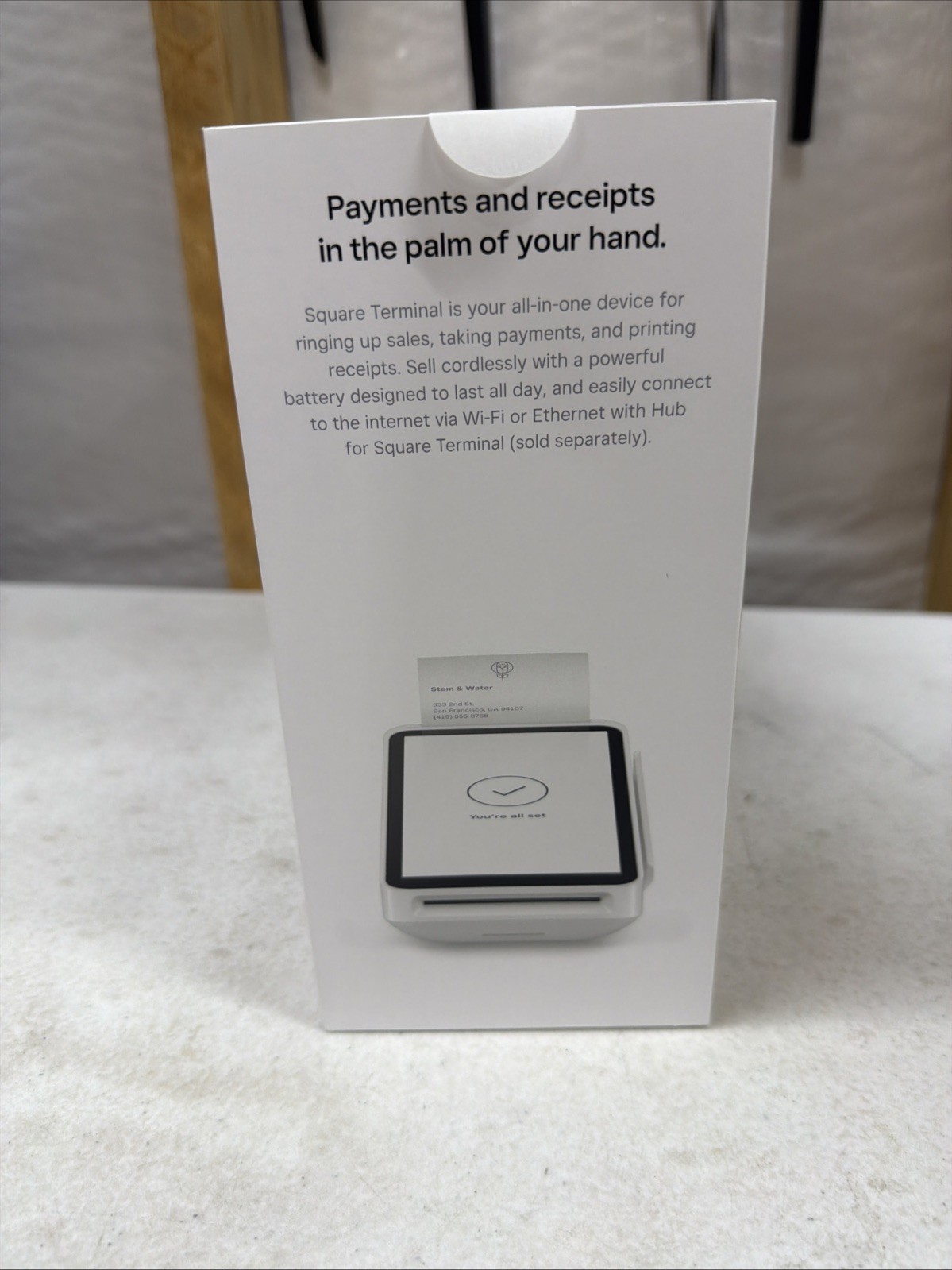 🔥Sealed🔥 Square Terminal – Credit Card Machine | Mobile POS SPD2-01