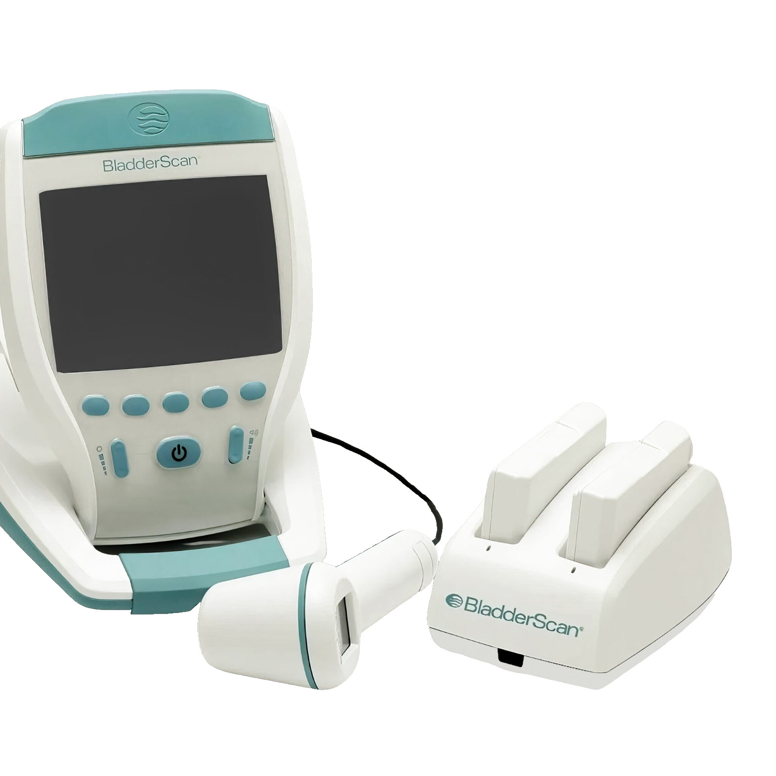Verathon REF BVI9400 Bladder Scanner w/ E570-0351 Probe & Charger w 2 battery