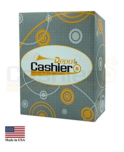 500 Cashier Depot #10 Business Envelopes, White 4.125 X 9.5 Inches,