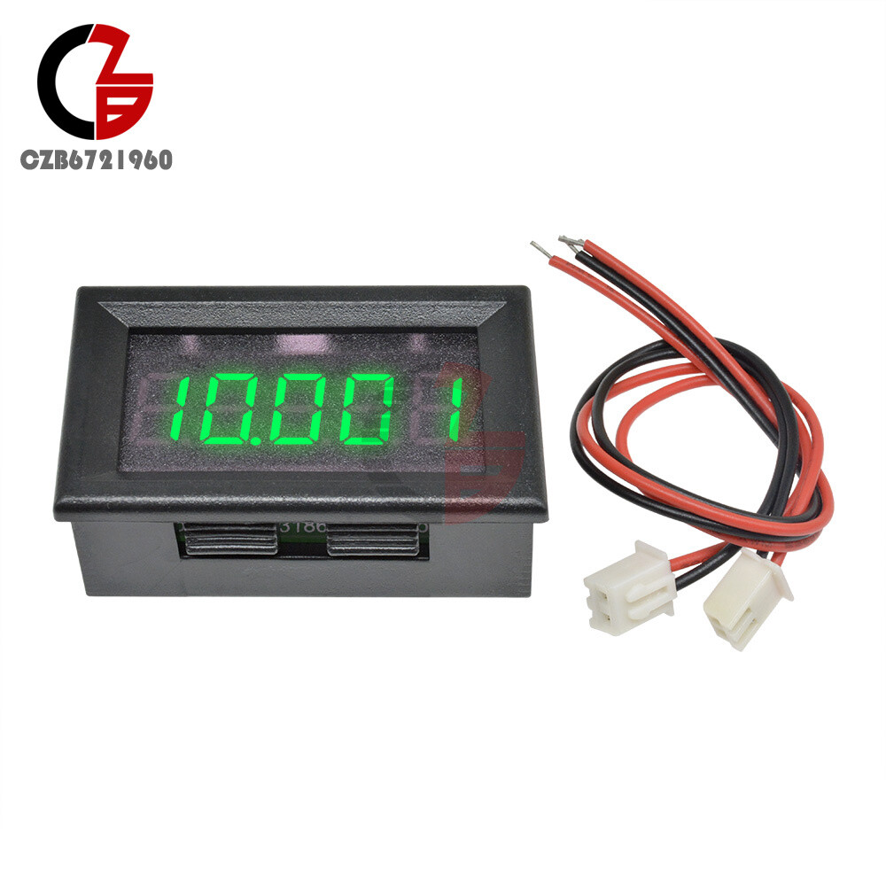 Green LED 5 Digit DC 0-4.3000-33.000V Precision Digital Volt Meter Voltage Panel