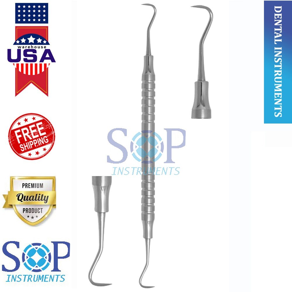 Dental Periodontal Sickle Scaler H6/H7 Anterior Posterior by SOP Instruments