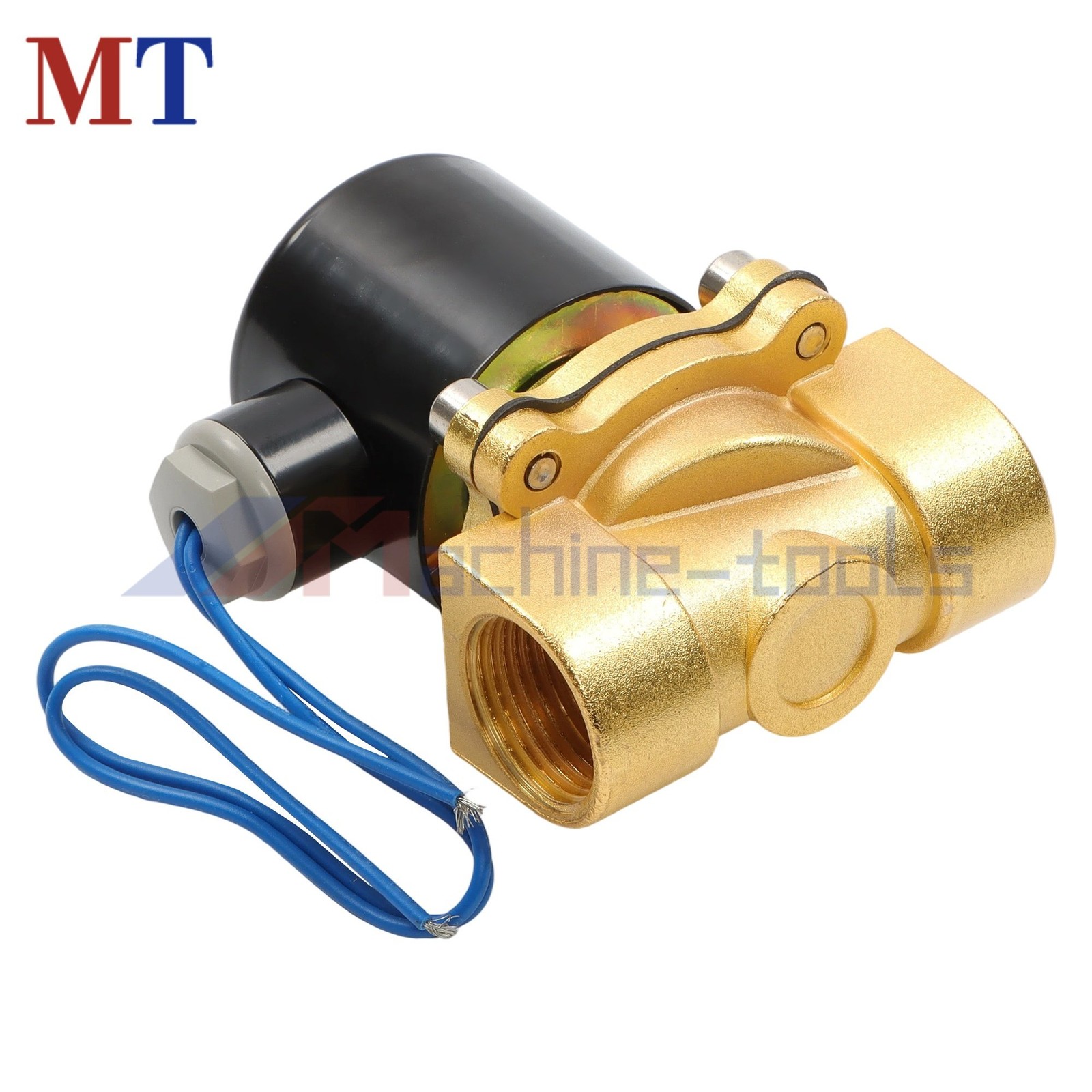 Solenoid Valve Air Water 3/4 Inch N/C Gas Oil Normally Closed 12V 220V Generator