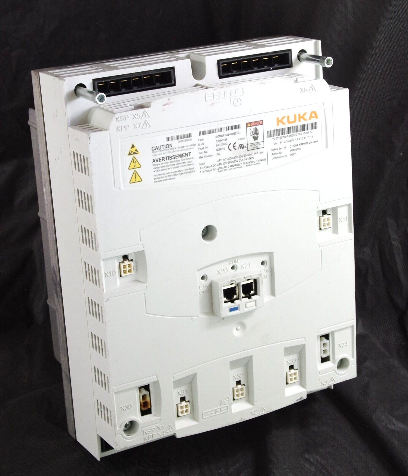KUKA KPP 600-20-1×40 ECMBP1D3404BE531 Drive | Refurbished + 1 year Warranty