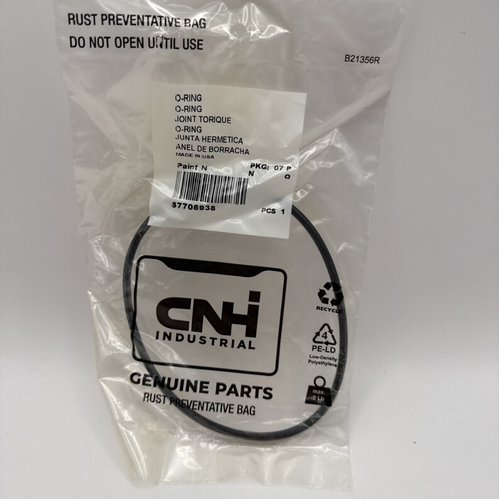 Case Ih 87706938 O Ring Fits Case Sprayer Nos Oem