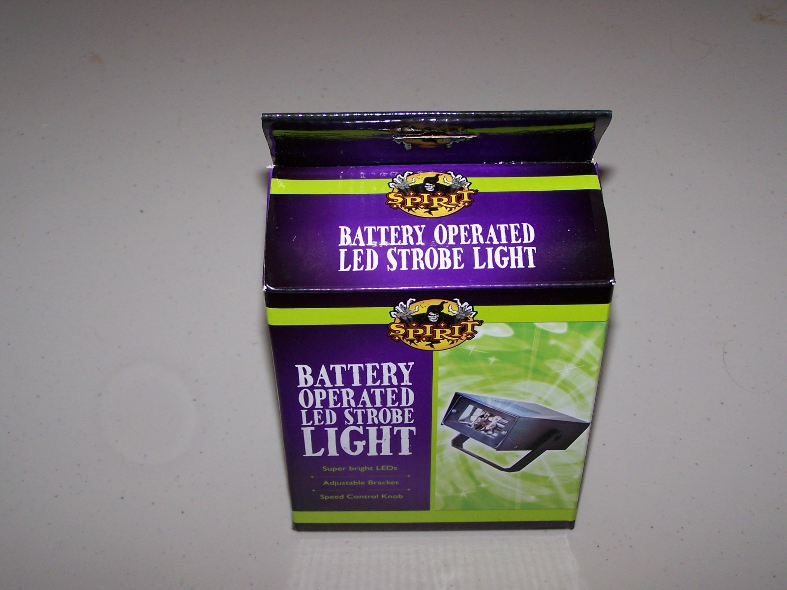 SPIRIT BATTERY OPERATED PORTABLE LED STROBE LIGHT NEW