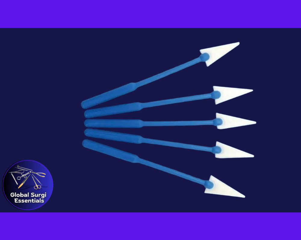 Sterile Eye Spears PVA Foam Sponge – 5 Pieces per Pack, 50 Packs, Ophthalmic Use