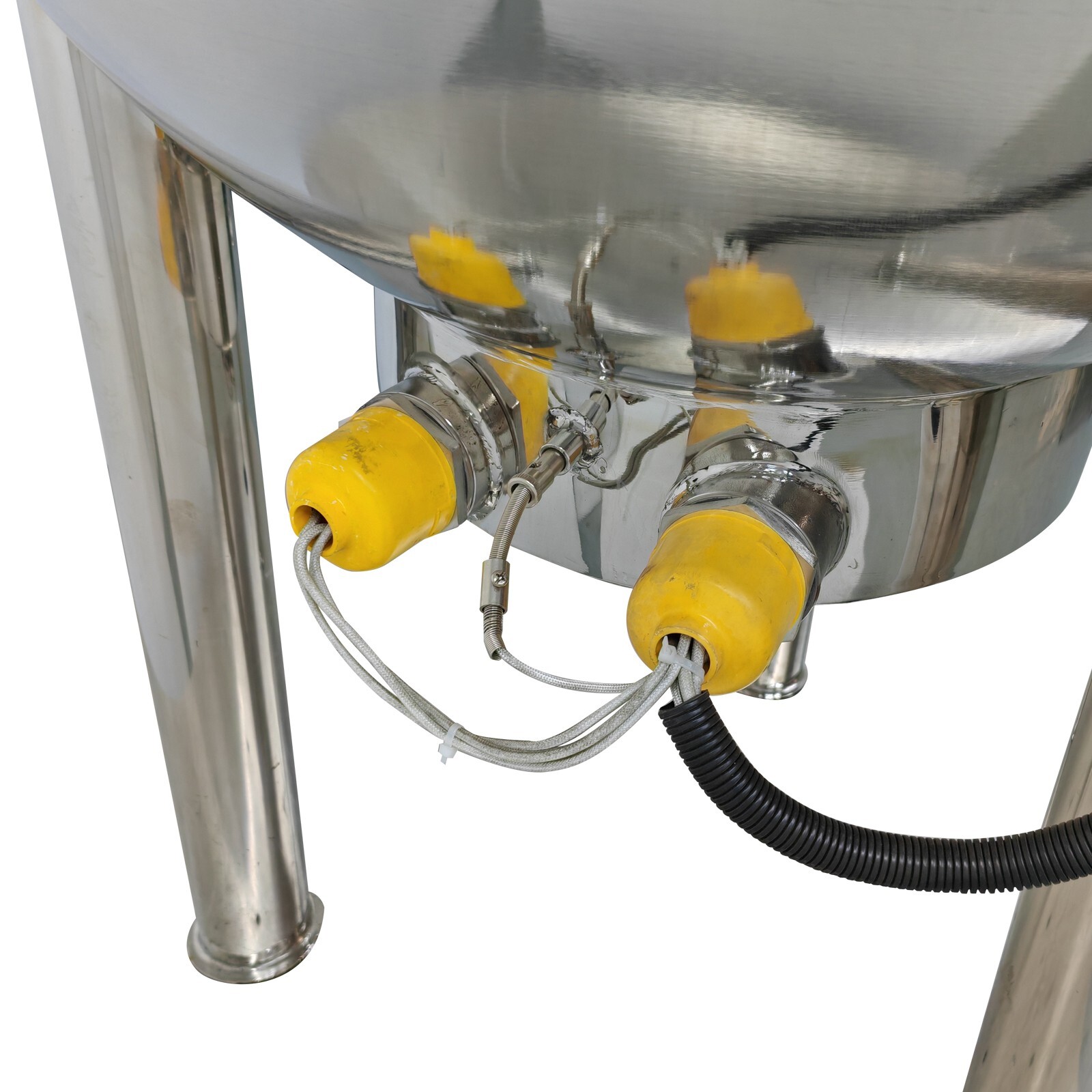 220V Jacketed Kettel Commercial Sandwich Pot Scraper100L 26.5Gal 27.6*18.1in Pot