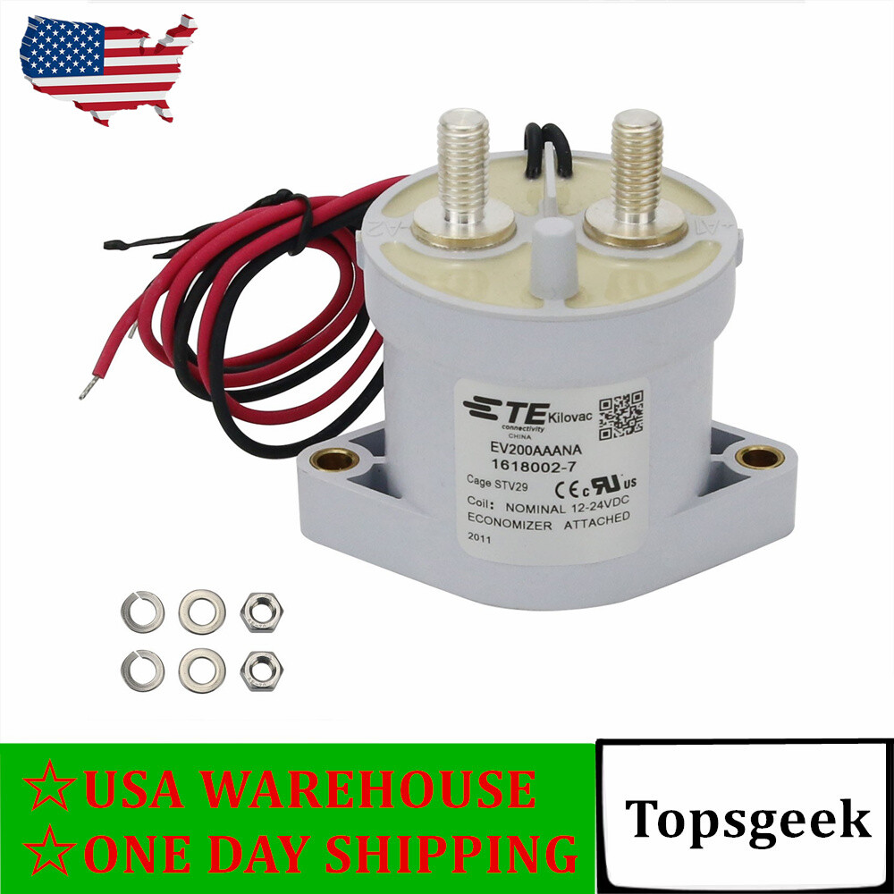 TE EV200AAANA Automotive Relay 12-900V DC Contactor 500+A Current 1618002-7 US