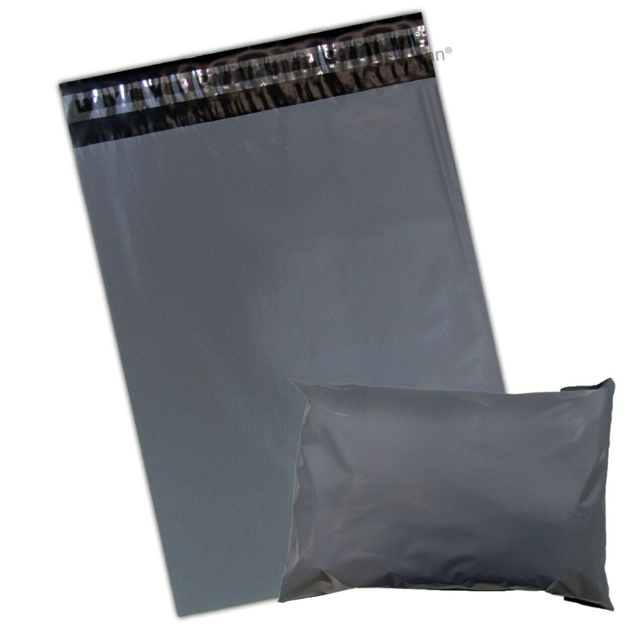 Grey Mailing Bags All Sizes Poly Postage Large Strong Self Seal Plastic Postal