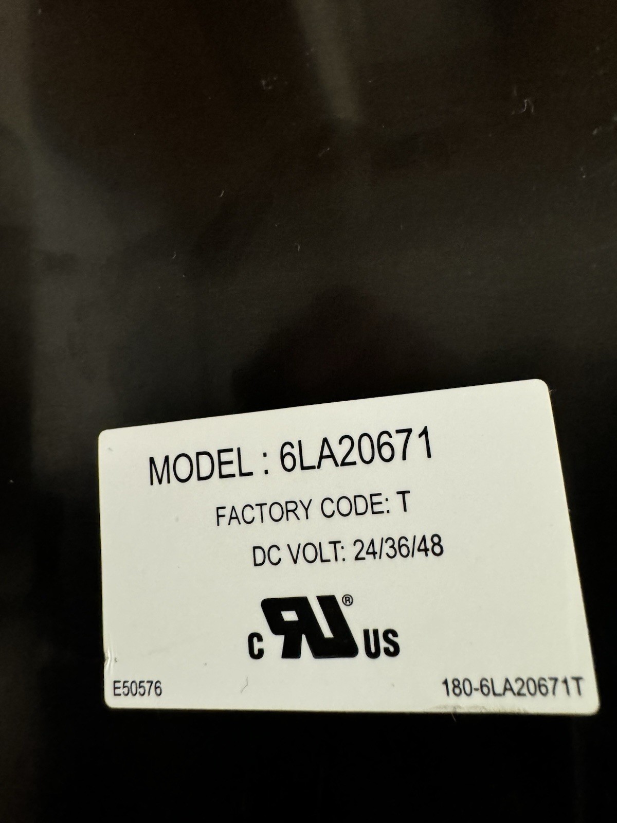 Enersys 6LA20671ChargerModule24/36/48VDC480VAC 3-PhaseRefurbished