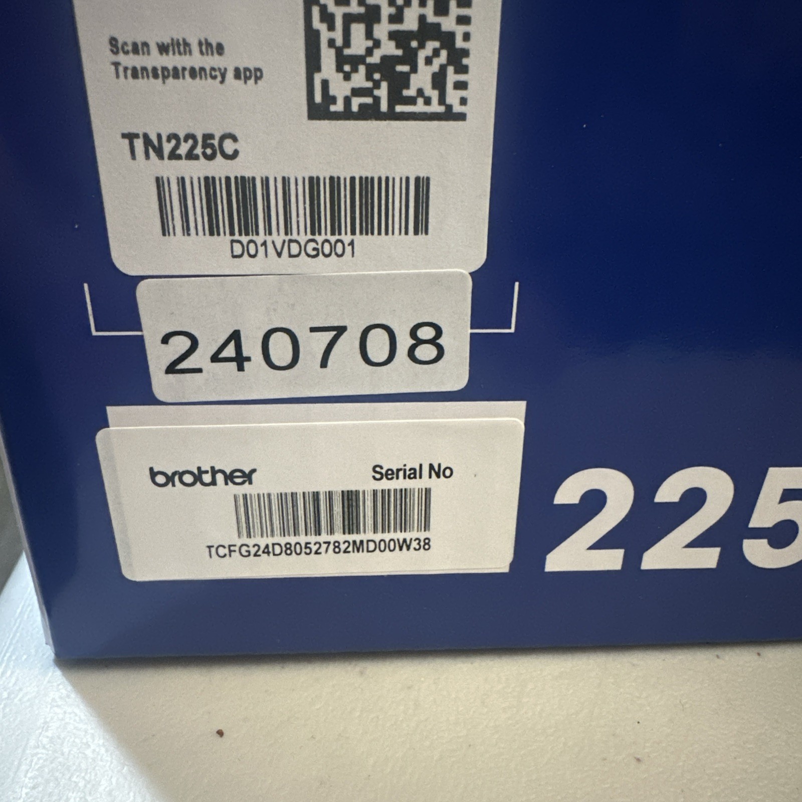 Brother TN221 TN225 Toner 4pk | Blk Cyan Magenta Yellow | HL-3170CDW MFC-9340CDW