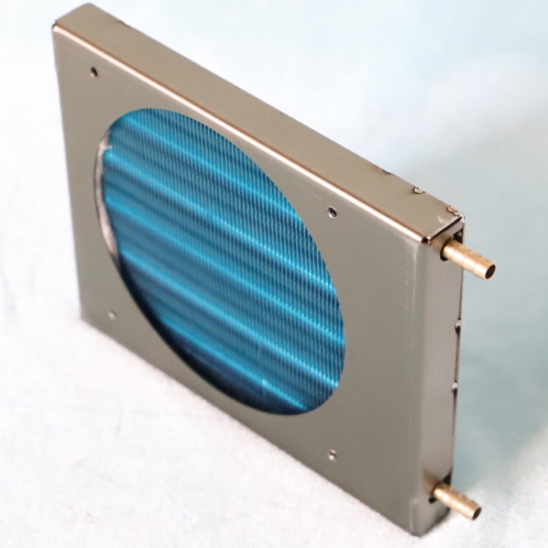 Small Condenser Radiator Aluminum Fin Copper Tube Evaporator for Industrial