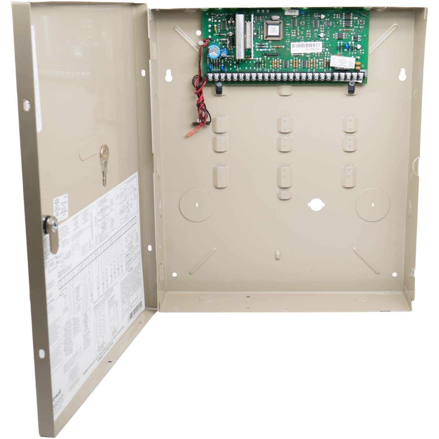 Honeywell VISTA-20P Ademco Control Panel, PCB in Aluminum Enclosure Multicolor