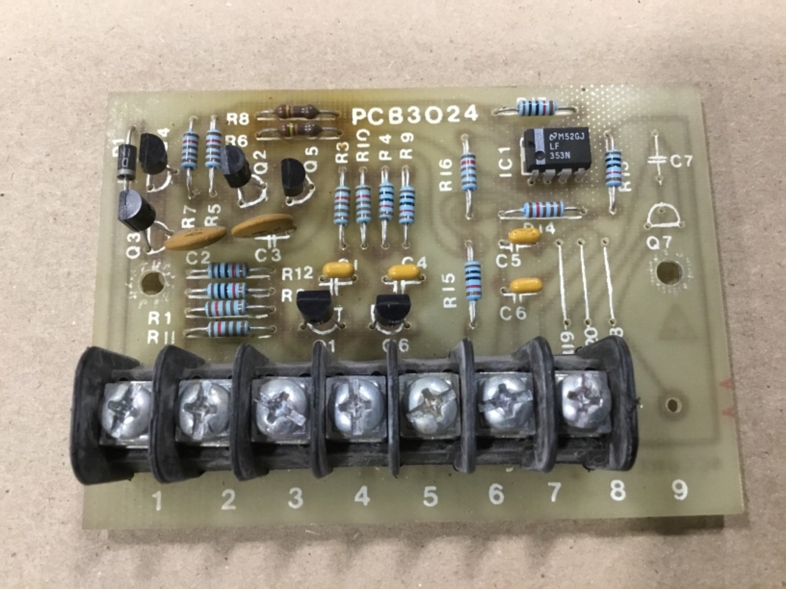 Accuweb PCB3024 End Of Travel Board Circuit Board 406-3601 #13A27Y11