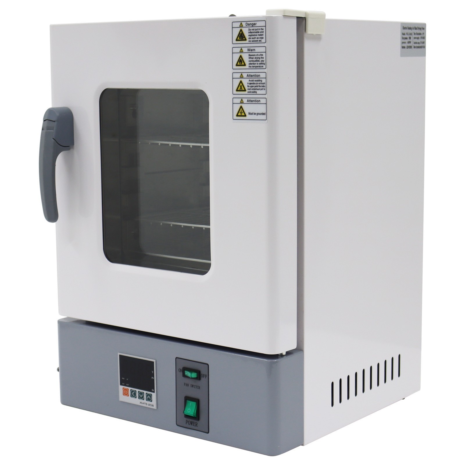 Dual Layers Lab. Digital Forced Air Convection Drying Oven Adjustable Speed Fan
