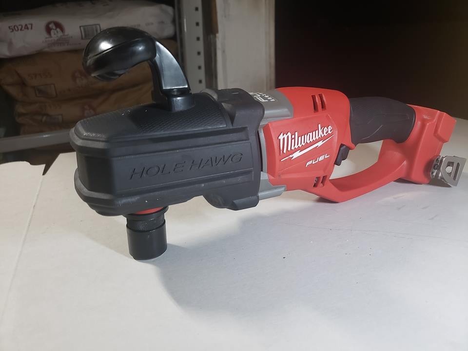 Genuine Milwaukee 2808-20 M18 FUEL Hole Hawg Right Angle Drill w/ Quik-Lok, Bare