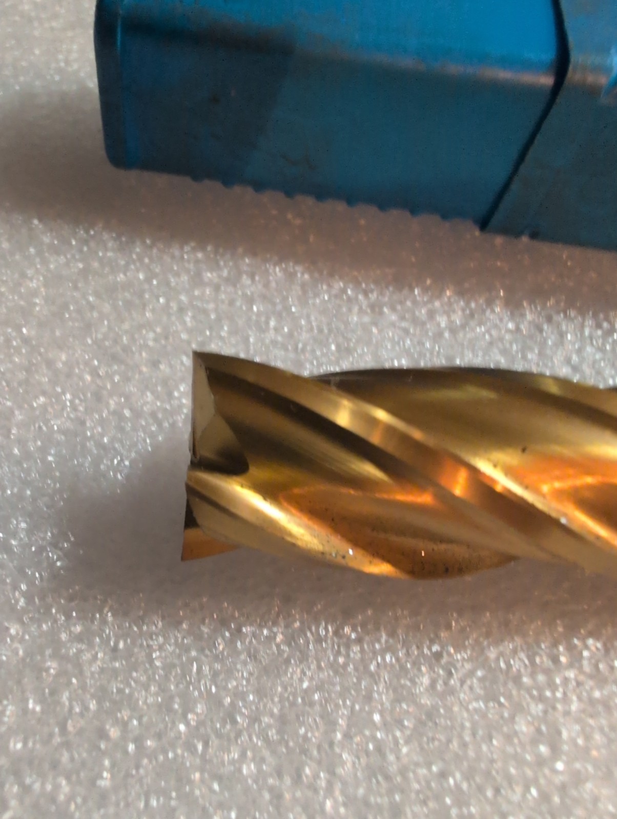 NEW NIAGARA CUTTER HSS END MILL 3/4 X 3/4 X 1-5/8 X 3-7/8 TIN EDP N40240