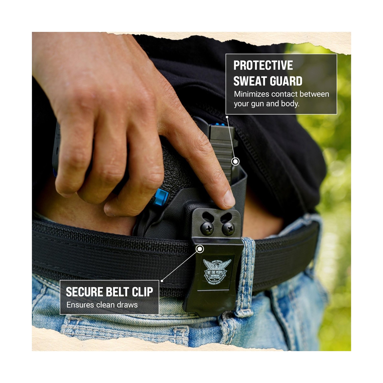 We The People Holsters – Pink – Inside Waistband Concealed Carry – IWB Kydex …