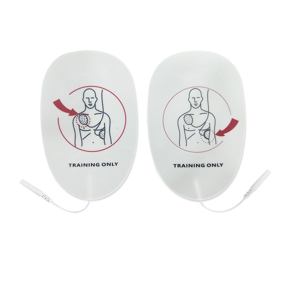 20 Pieces AED Training Device Patches First Aid Training Replacement Adult Pads