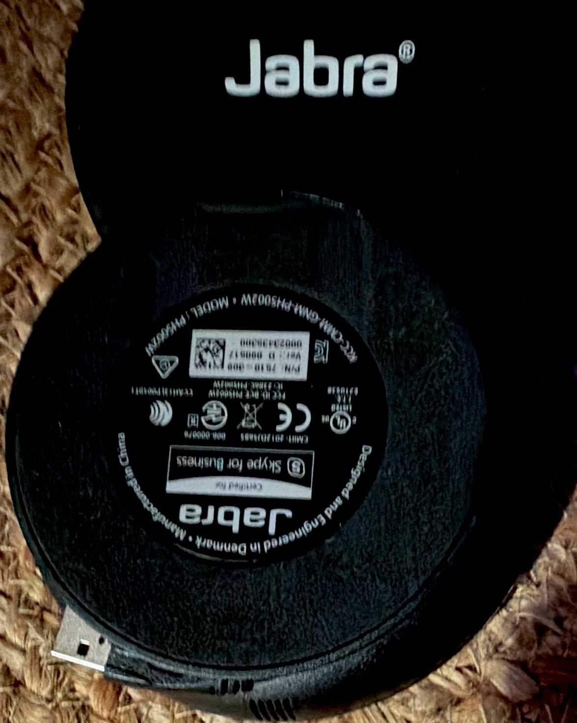 Jabra Speak 510 USB Bluetooth Desktop Speakerphone PHS002W 7510-309 Skype