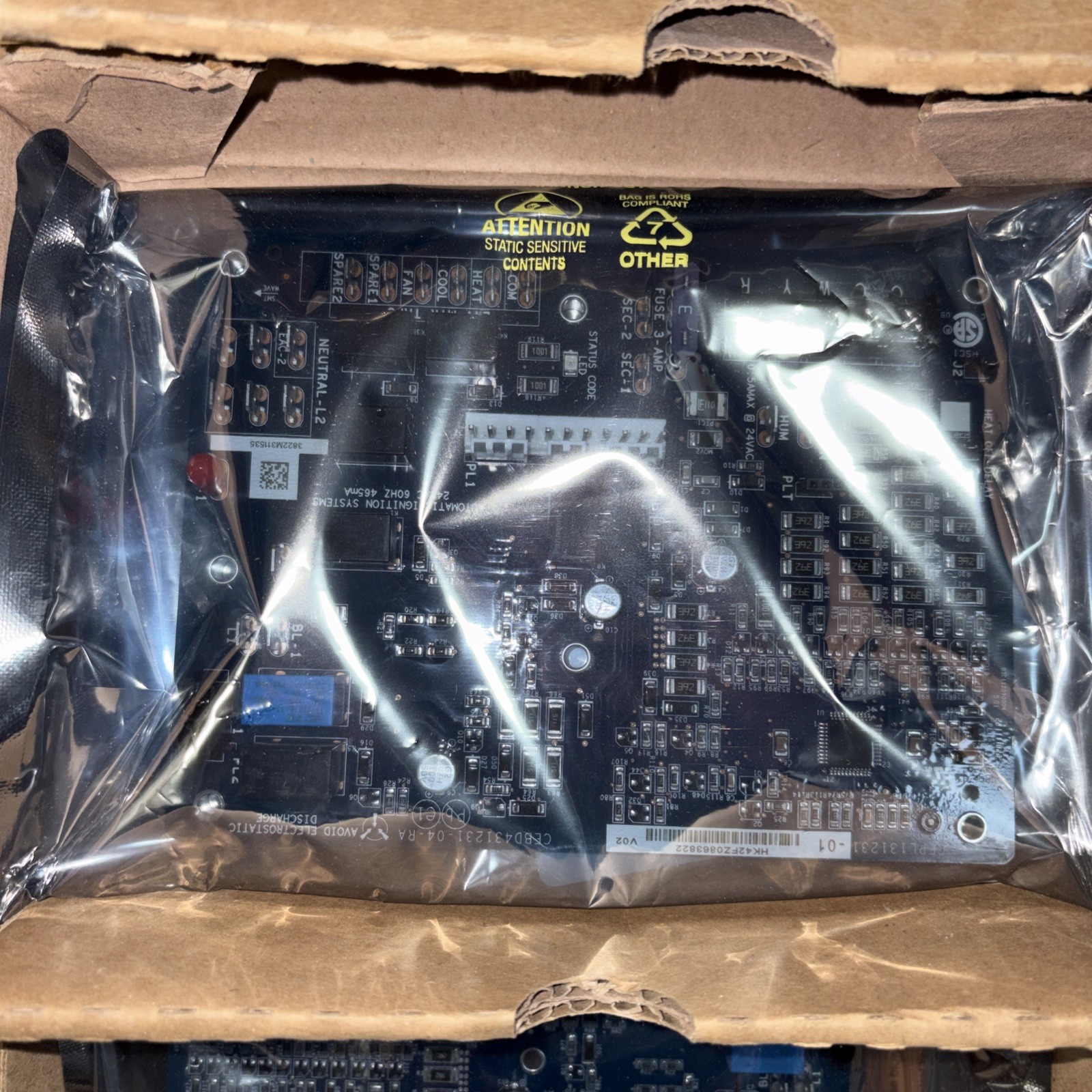 Carrier HK42FZ086 Control Board OEM Factory Authorized Parts Open Box- lot of 3