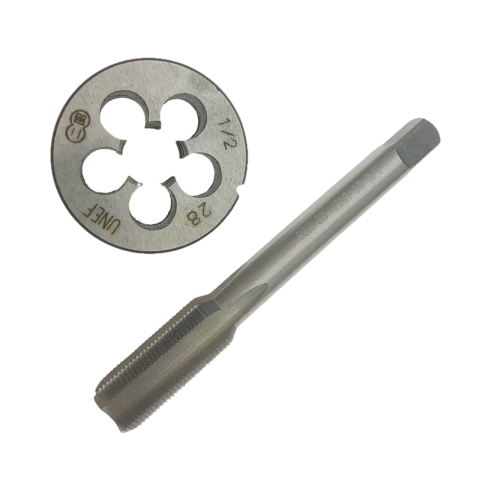 1/2″-28 Tap and Die Set High Quality (1/2″ x 28) 22LR 223 5.56 9mm USA FREE SHIP
