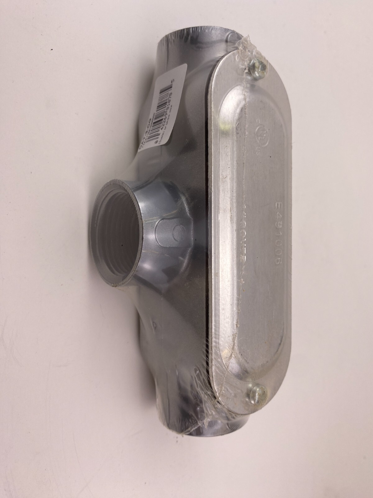 1″ Die-Cast Aluminum Condulet w/cover & Gasket Type T Configuration DAT-3-CG TNB