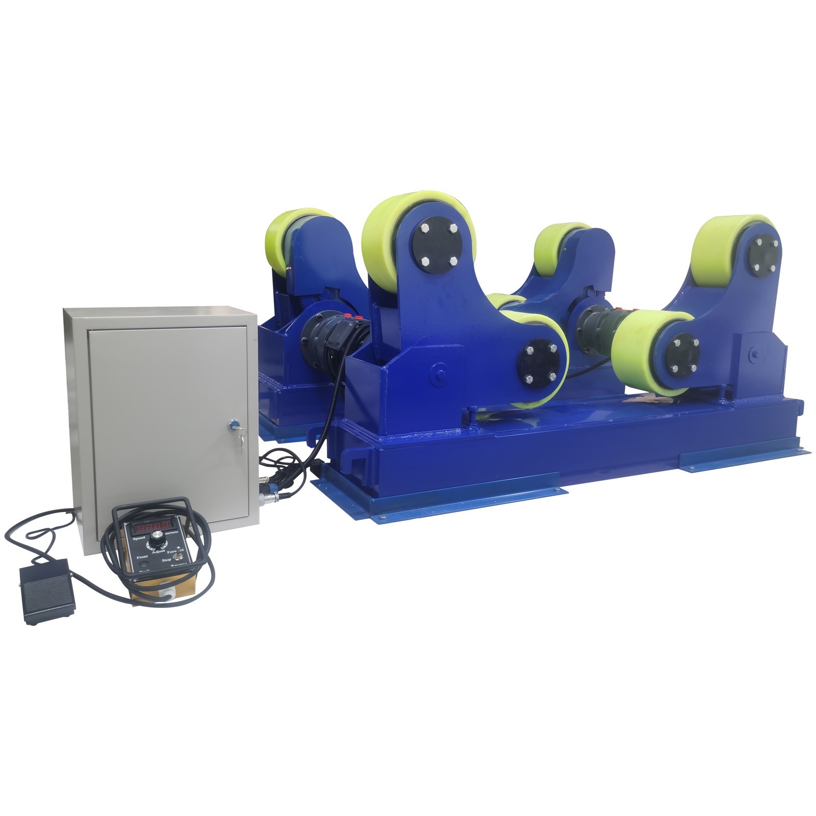 5T Self-Adjusting Welding Rotator 220V VFD Pipe Positioner Tank Turning Rolls