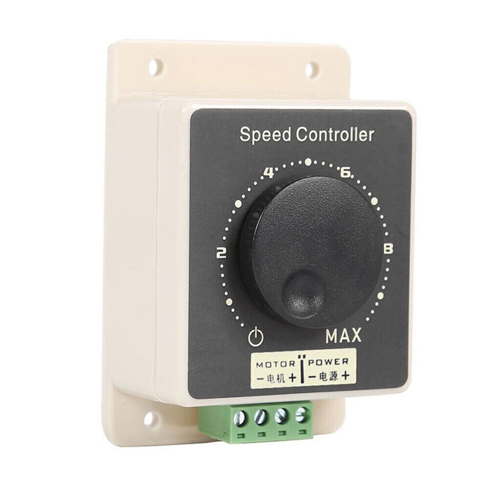 PWM DC Brush Motor Speed Regulator 12V 24V 48V 20A Waterproof Controller 10-60V