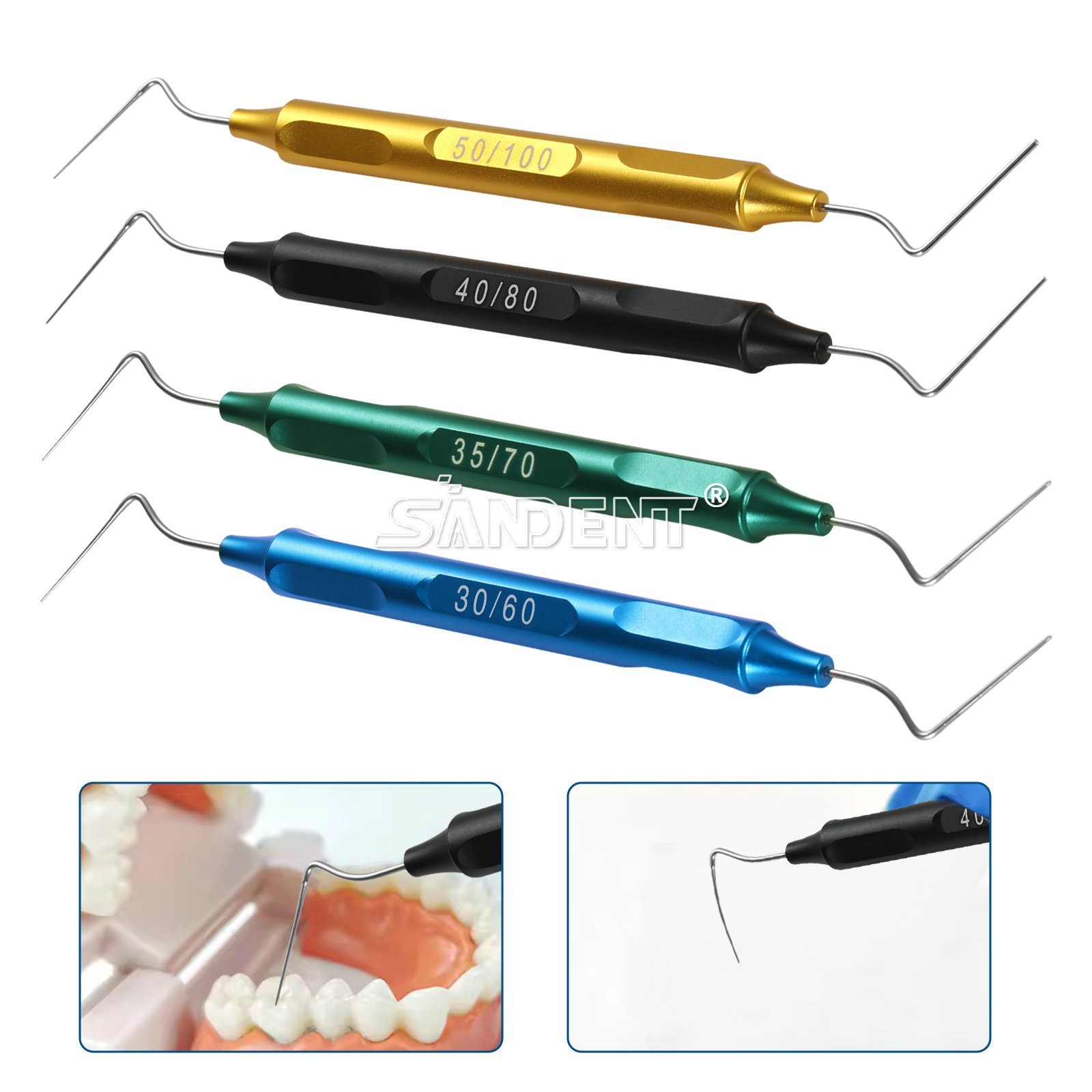 Nickel-Titanium Endo Buchanan Dental Fit Heat Pluggers Fill Obturation Tips USA
