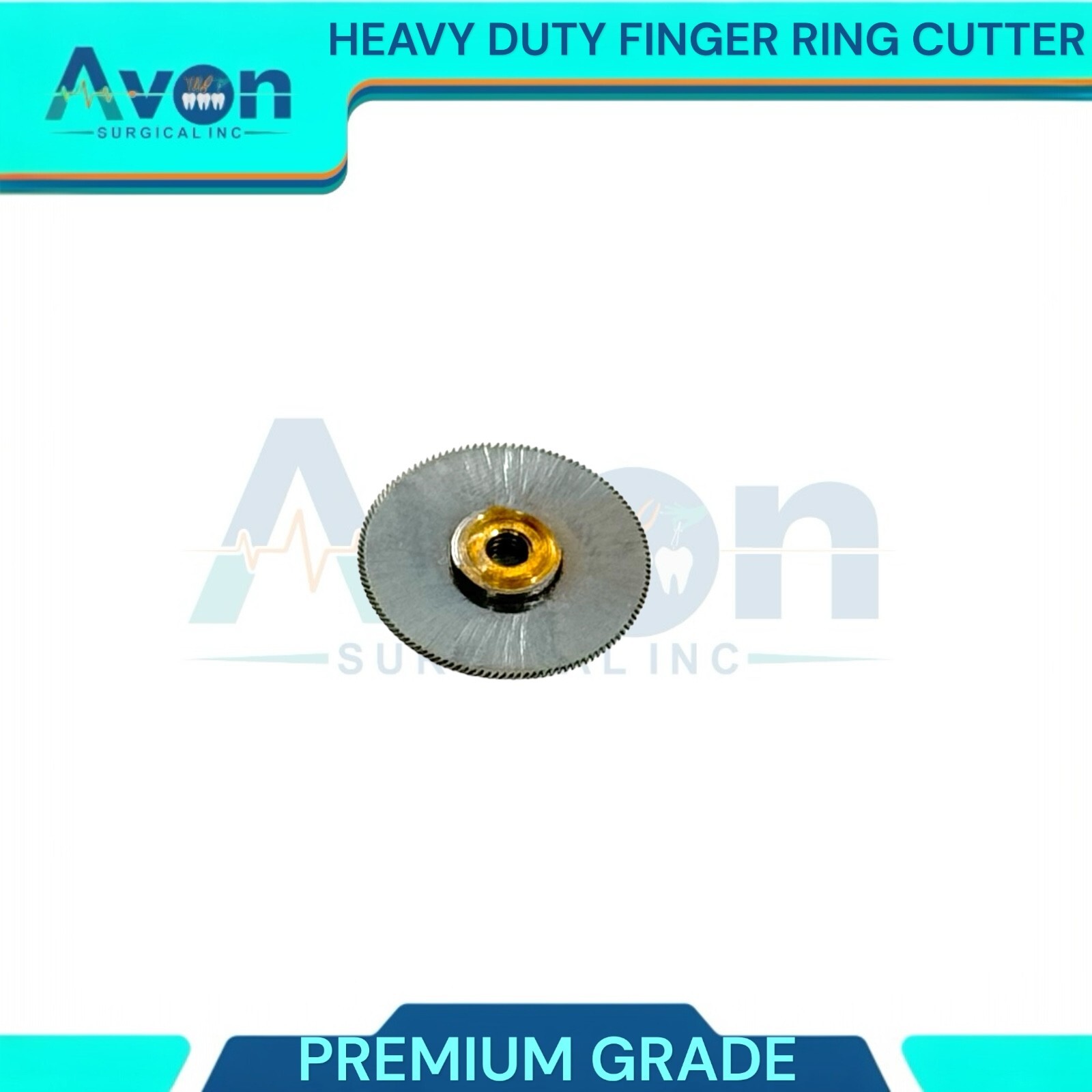 Heavy Duty Premium Finger Ring Cutter 6″ with Circular Blade, First Aid, EMS/EMT