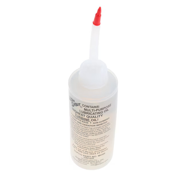 Supco MO98 Zoom Spout Oiler 8oz All Purpose HVAC Motor Oil