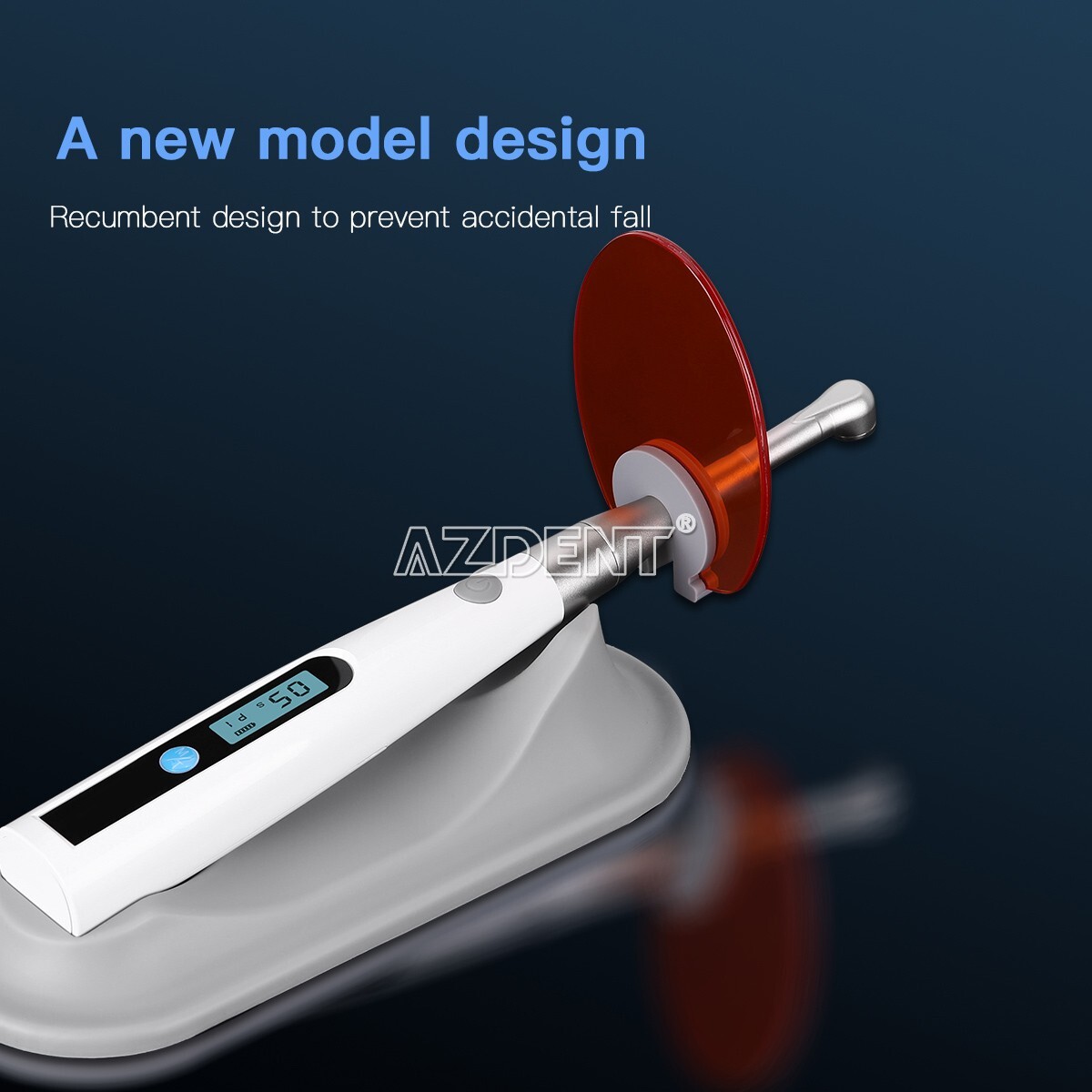 Dental LED Curing Light Lamp 1 Second Solidification 800-1400mw/cm² 440-480nm