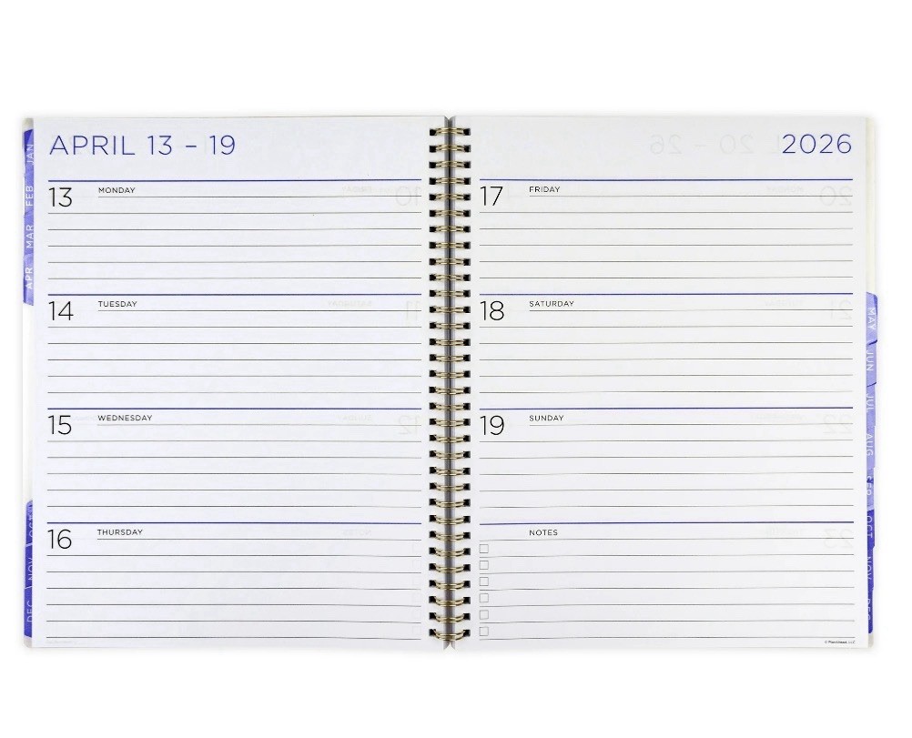 SEE IT BIGGER 15-Month Planner Large Print Monthly/Weekly Oct 2025 – Dec 2026