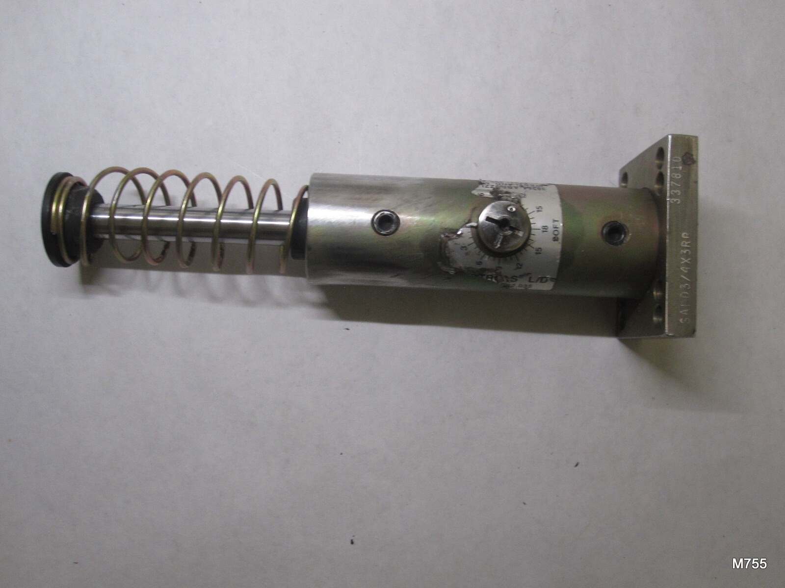 Enertrols SALD3/4X3RR Adjustable Flanged Industrial Shock Absorber 0.98″ to 2.95