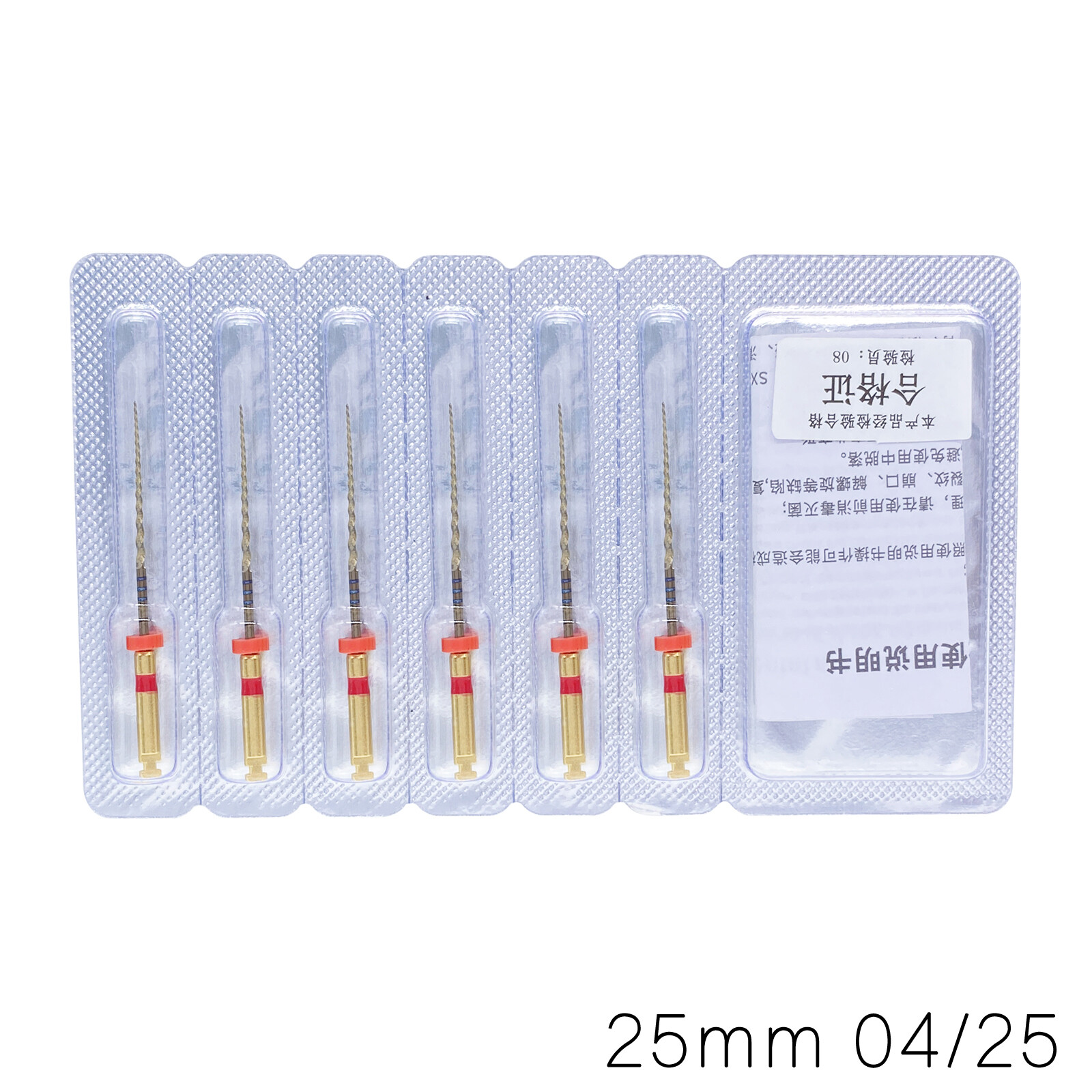 COXO SOCO SC-PRO Endo Controlled Memory NITI Gold Files Mixed 21/25/31mm