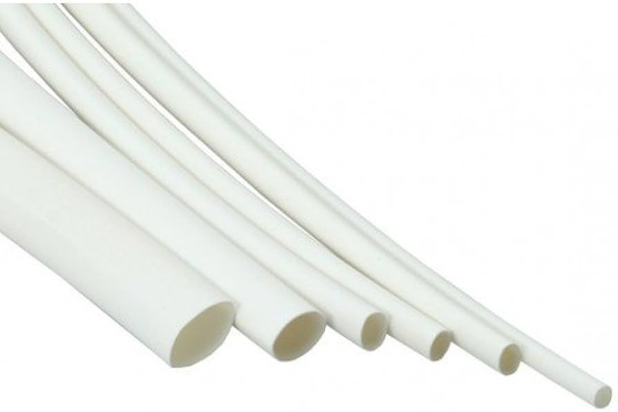 100 FT. 100′ Feet WHITE 1/8″ 3mm Polyolefin 2:1 Heat Shrink Tubing Tube Cable US