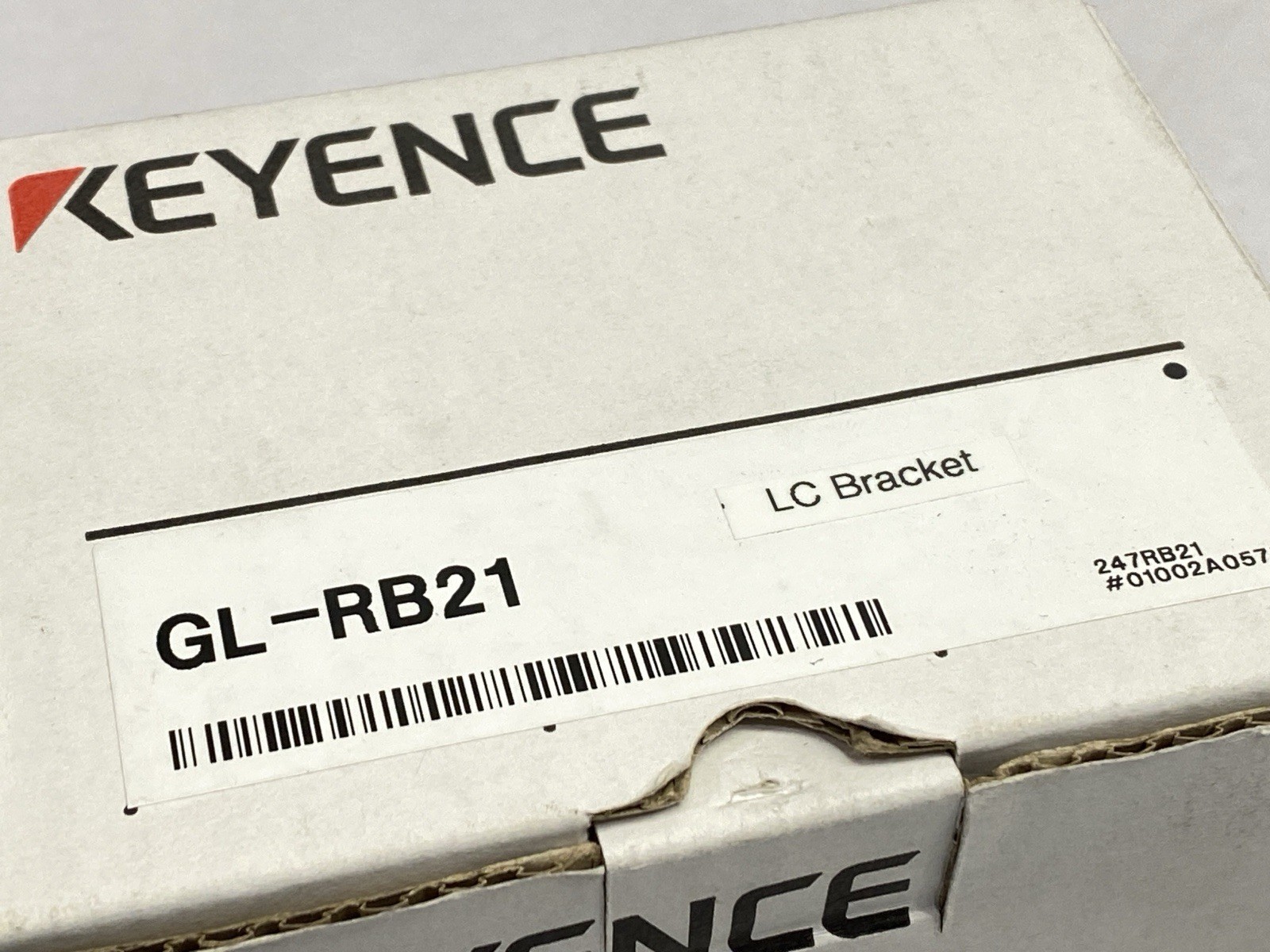 Keyence GL-RB21 Zero Deadspace Light Curtain Mounting Bracket Set of 2