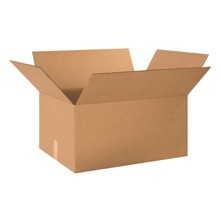 24 x 18 x 12″ Heavy-Duty Corrugated Carton Boxes-Pack of 15