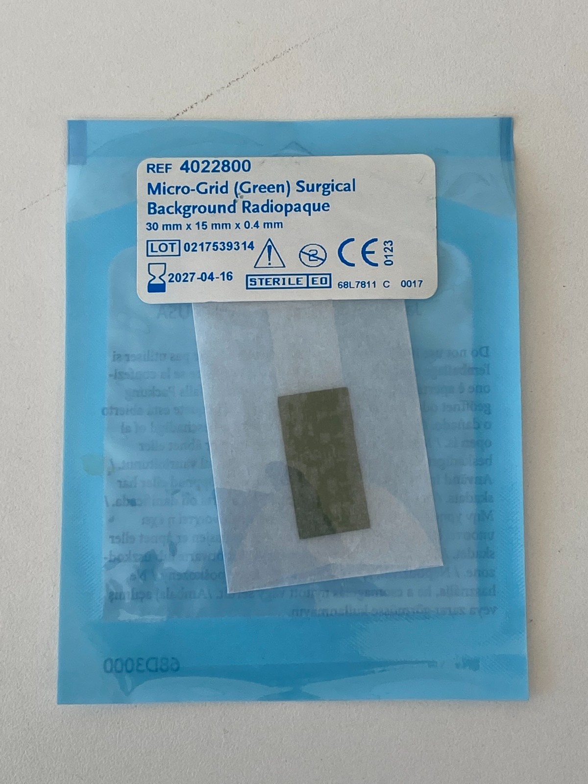 Lot of 2 MEDTRONIC Micro-Grid (Green) Surgical 4022-800 Exp.2027-04 (*H24)