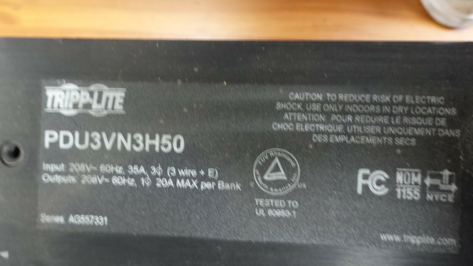 TRIPP LITE PDU3VN3H50