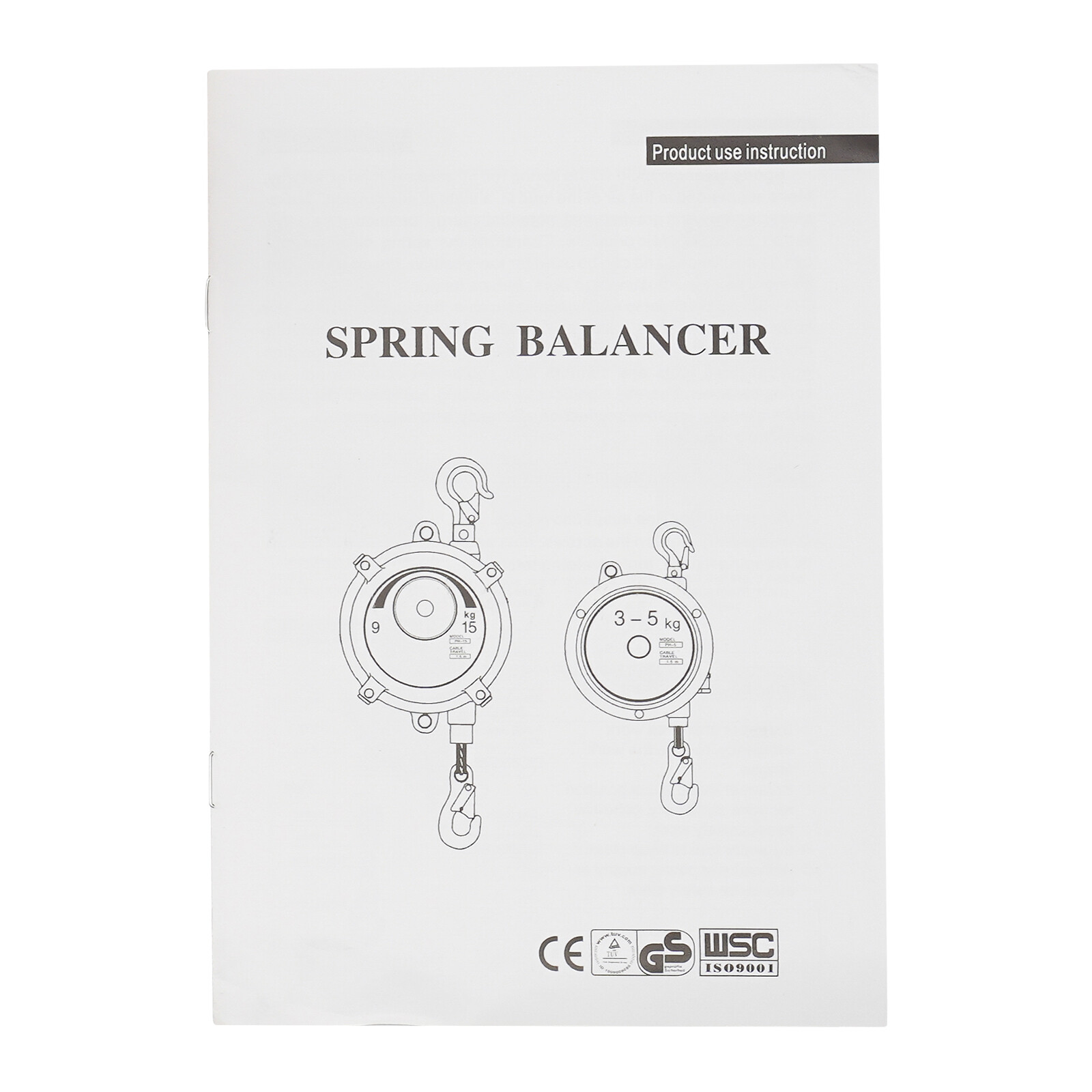 5-9kg Adjustable Spring Tool Balancer, Retractable Spring Balancer W/ Wrench