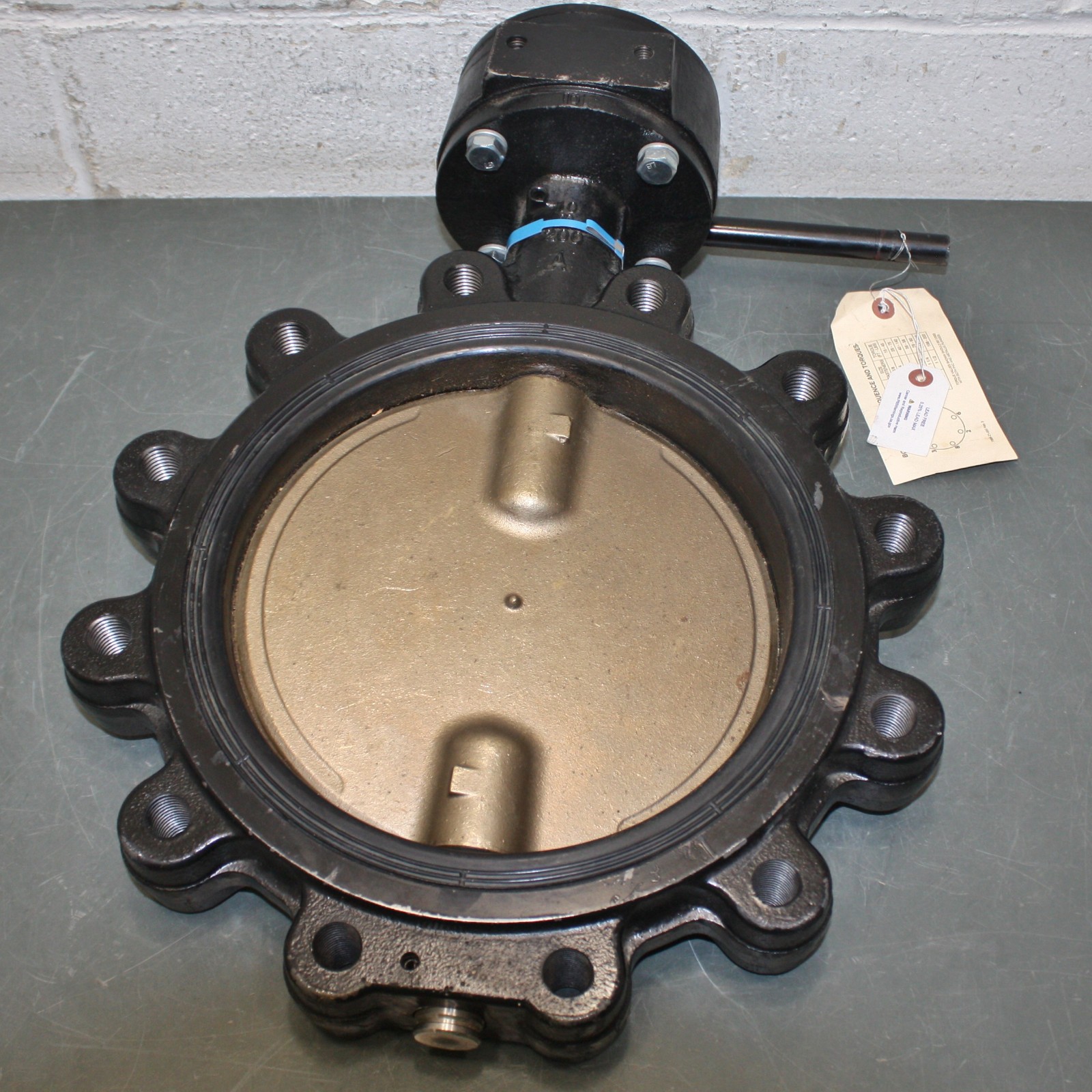 Milwaukee Valve Butterfly Valve UPML333E 10″, Lug Style, 10″ Pipe, Concentric