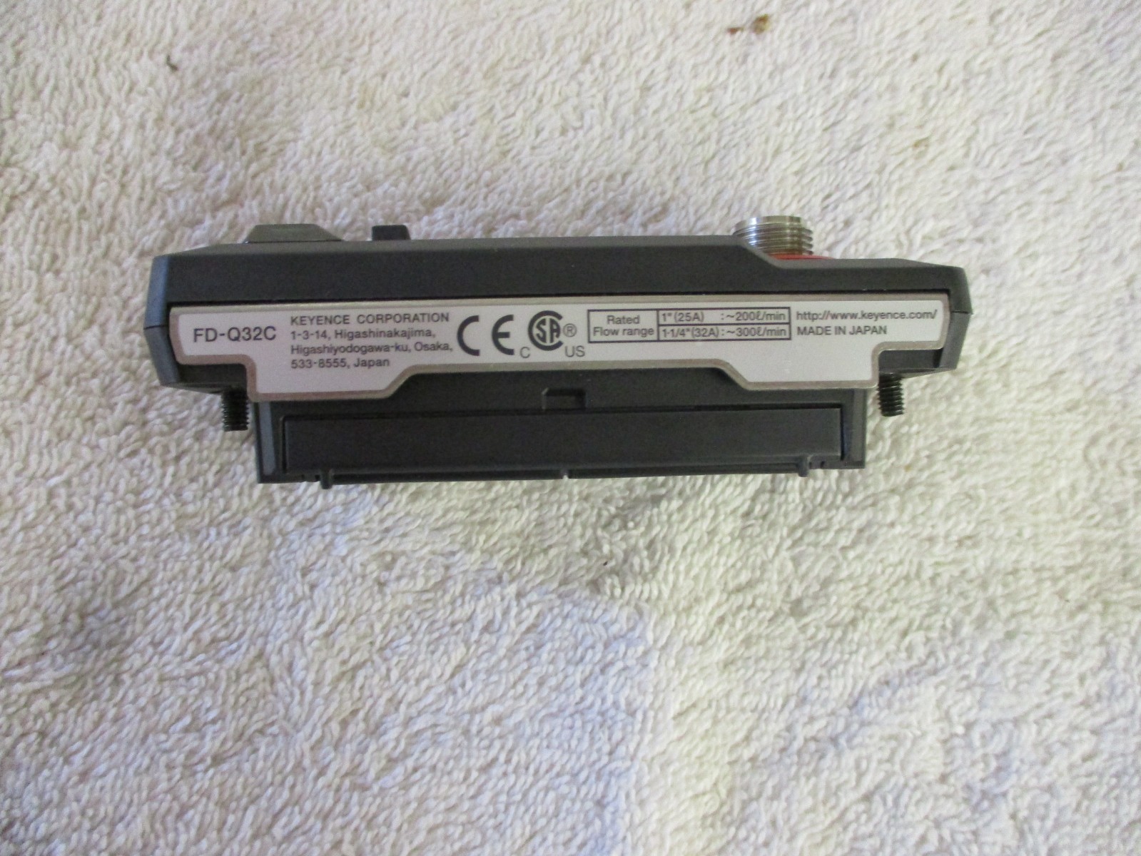 KEYENCE Flow Sensor FD-Q32C