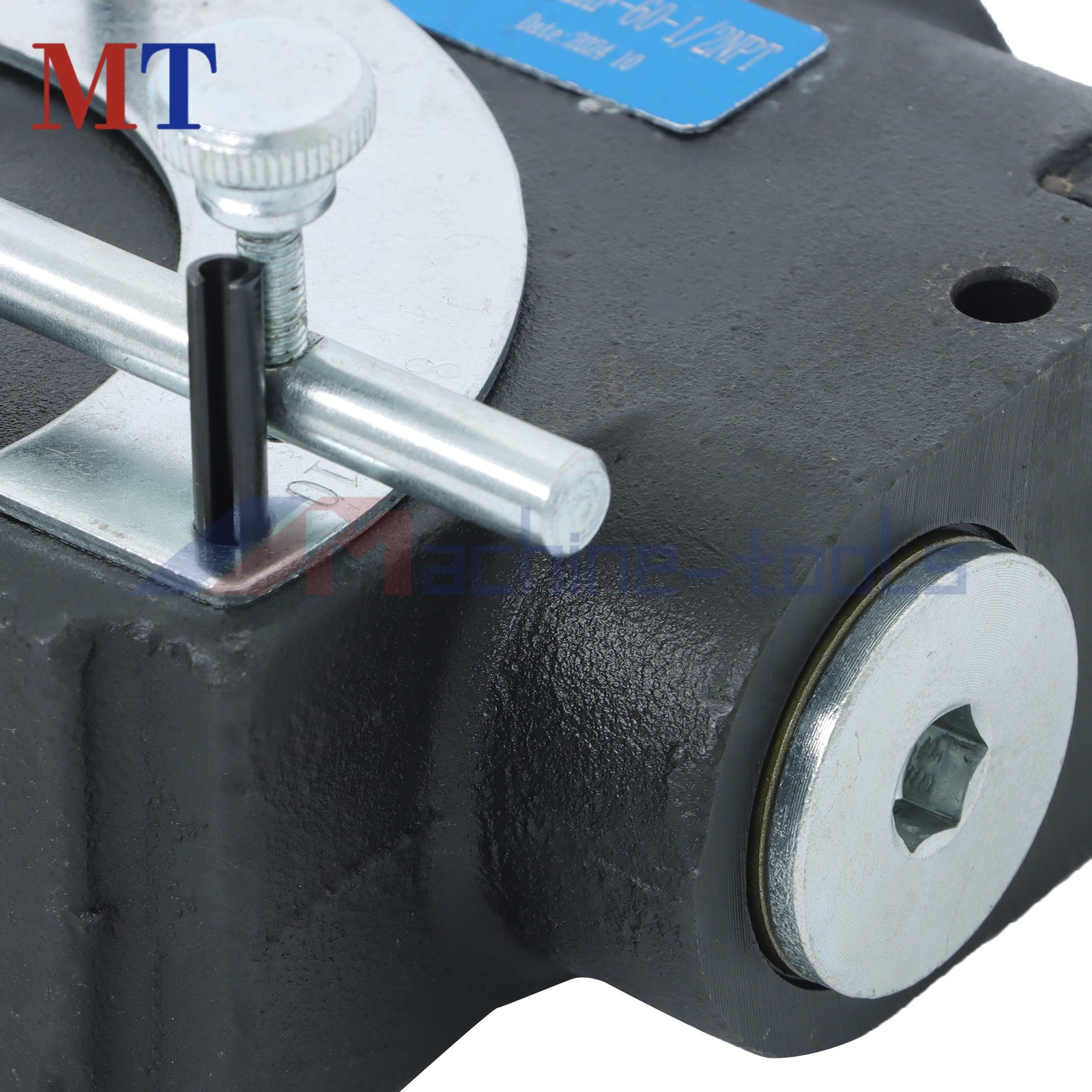 1/2”NPT FC51 Side-Port Hydraulic Adjustable Variable Flow Control Valve 0-30GPM