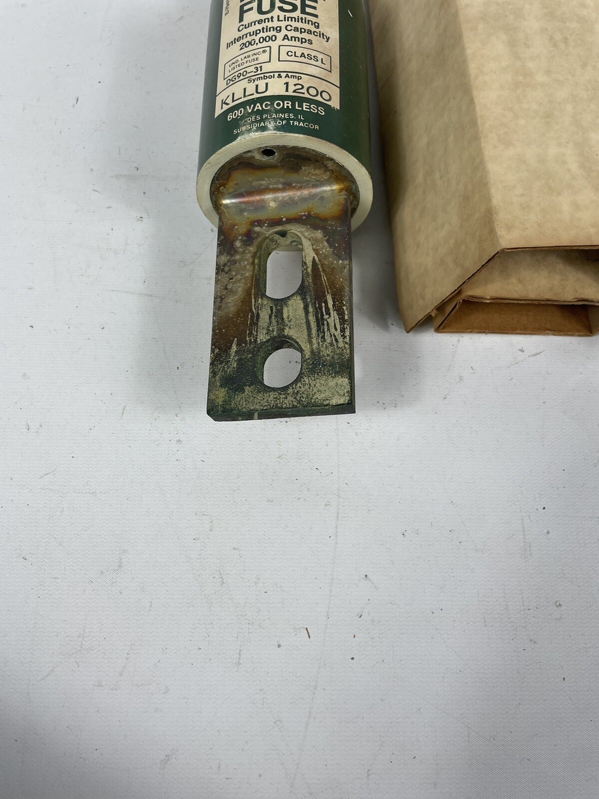 NEW Littelfuse KLLU 1200, Class L, Hi- Interrupting Time Delay 600VAC 1200 AMP